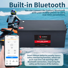 12.8V 160Ah LiFePO4 battery for Marine