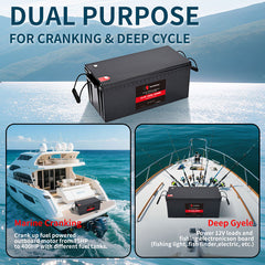 12.8V 160Ah LiFePO4 battery for Marine