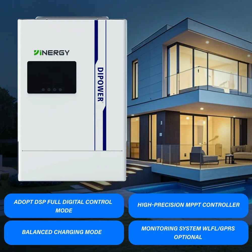 2025 New Arrival 1.2kw Off-Grid Solar Power Station Single-Phase Home Energy Storage Inverter