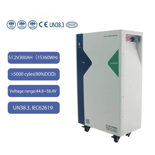 BYD 10KW/12.8KW Rechargeable 48V/51.2V 280Ah Lithium Ion Solar Battery Pack 51.2V 280Ah BYD Lifepo4 Off-Grid Home BMS Portable