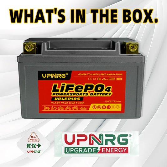 UPNRG LFP7B-4 High Quality 12.8v 350CCA Powersport Starting Lithium Battery Pack with BMS New Arrival Brand Warranty
