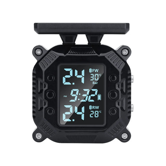 Motorcycle Tire Pressure Monitor Wireless Tire Pressure Digital Display External Motorcycle Built-in Tire Pressure Detector
