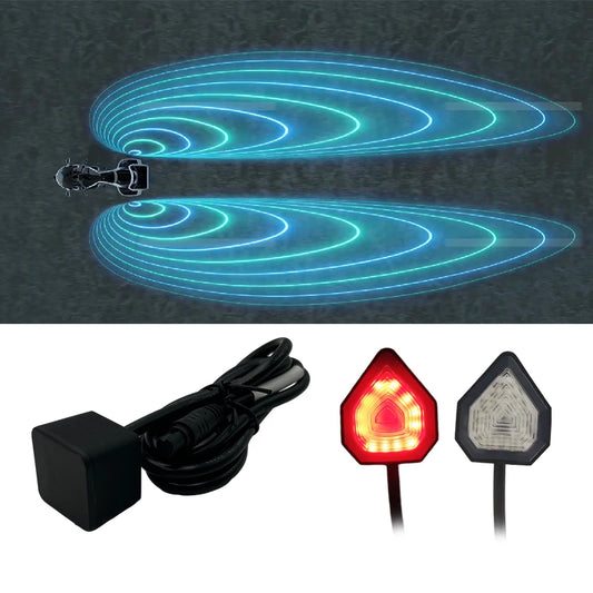 MT-04 77GHz Millimeter Wave Radar BSD Motorcycle Blind Spot Detection Safe System