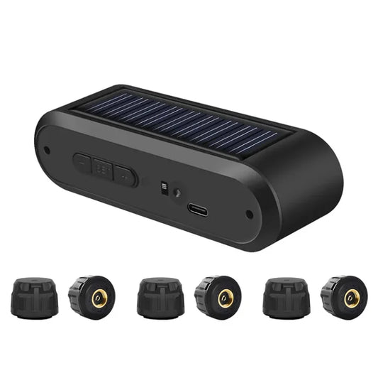 Best Selling 6 Wheel 199 Psi Rv Tpms Suitable for Truck Trailer Tire Pressure Monitoring Tpms Rv Lcd Display Product