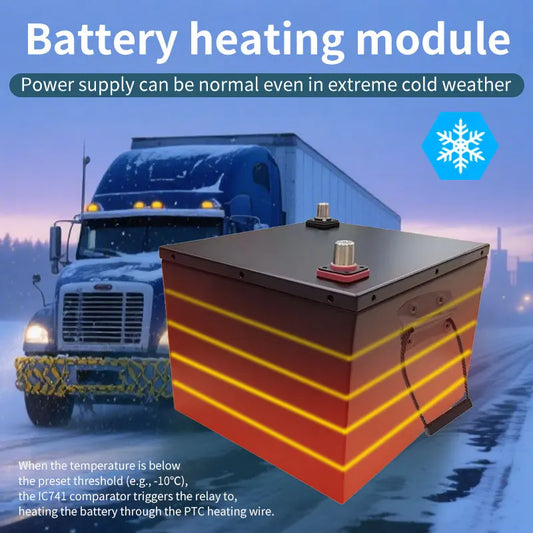 Deep Cycle Dual Purpose Parking Air Conditioner Truck Starting Battery 24V 140Ah LiFePO4 Cranking Lithium Battery