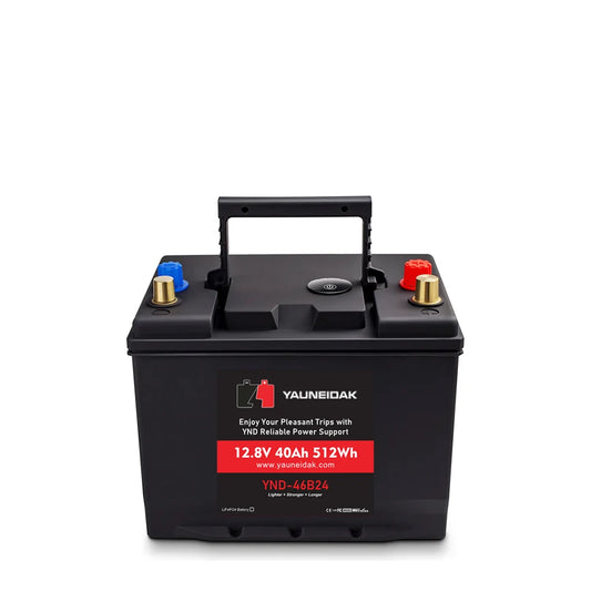 High Quality 12.8V 40Ah Lifepo4 Car Starter Battery Pack Energy Storage Lithium Ion Car Battery