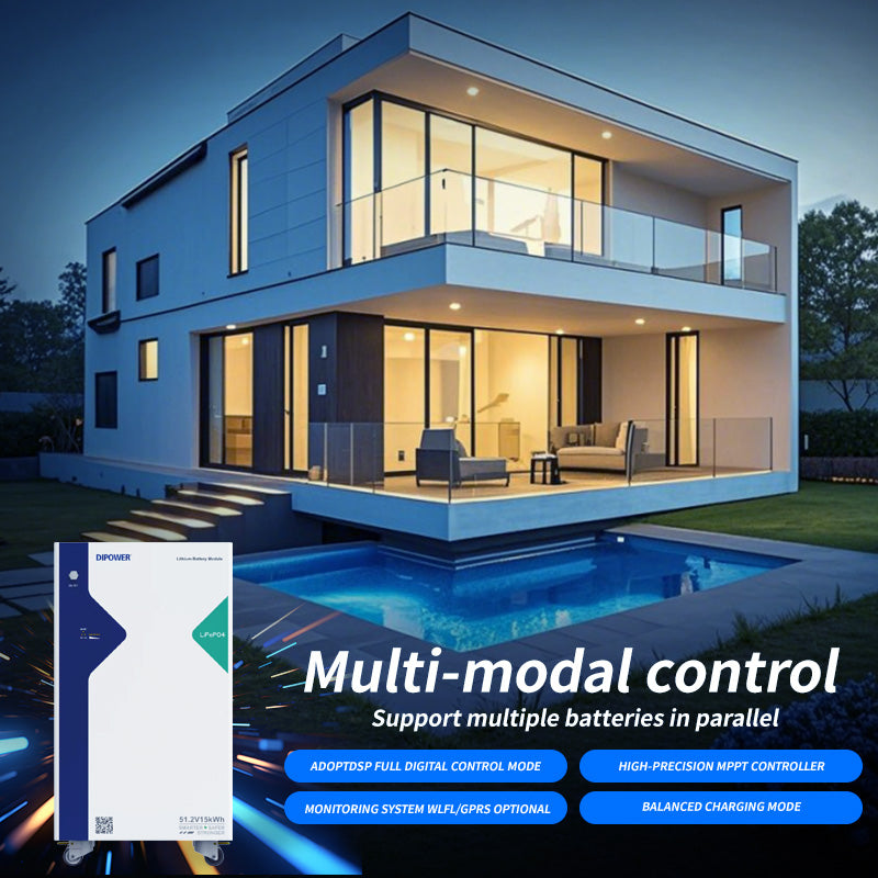 51.2V 300Ah LiFePo4 Solar Energy Storage System Energy Solutions Lithium Battery 15kWh