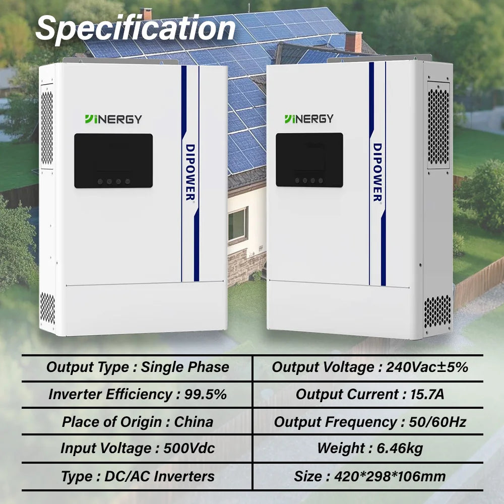 2025 New Arrival 1.2kw Off-Grid Solar Power Station Single-Phase Home Energy Storage Inverter