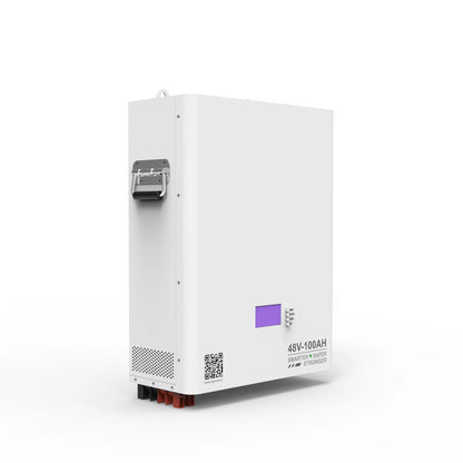 48V 100Ah LiFePO4 Wall-Mounted Split Home Energy Storage System CAN Communication Port 5-10KW Solar for IP66 Protection