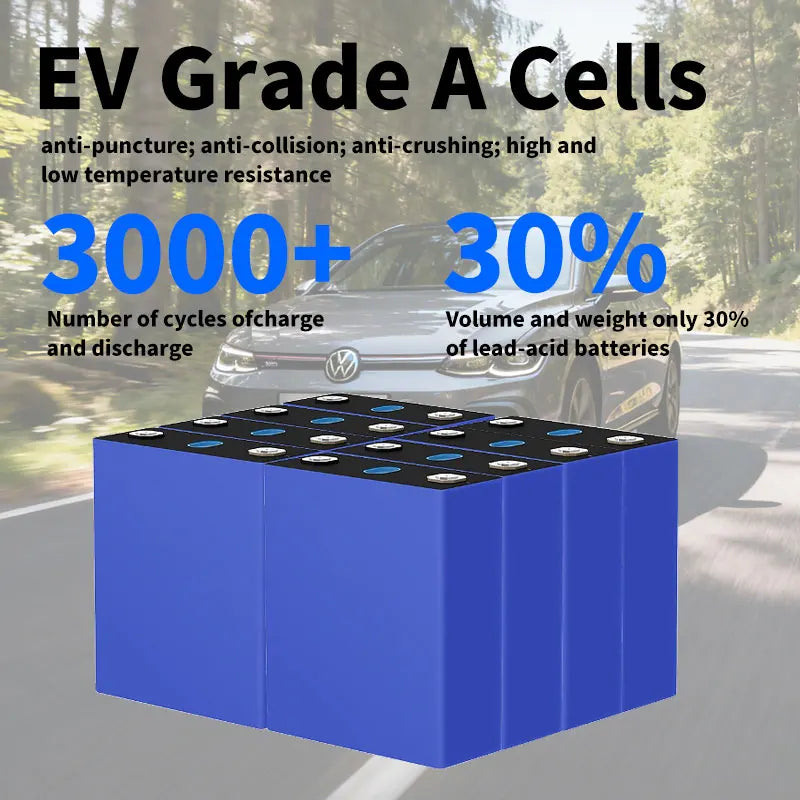 12V 80Ah/100Ah LiFePO4 Car Start Battery CCA1400 Built-in BMS for Automotive Boat Engine Starter Car Boat Yacht Stock Pack