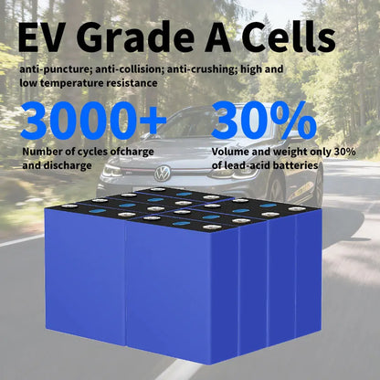 12V 80Ah/100Ah LiFePO4 Car Start Battery CCA1400 Built-in BMS for Automotive Boat Engine Starter Car Boat Yacht Stock Pack