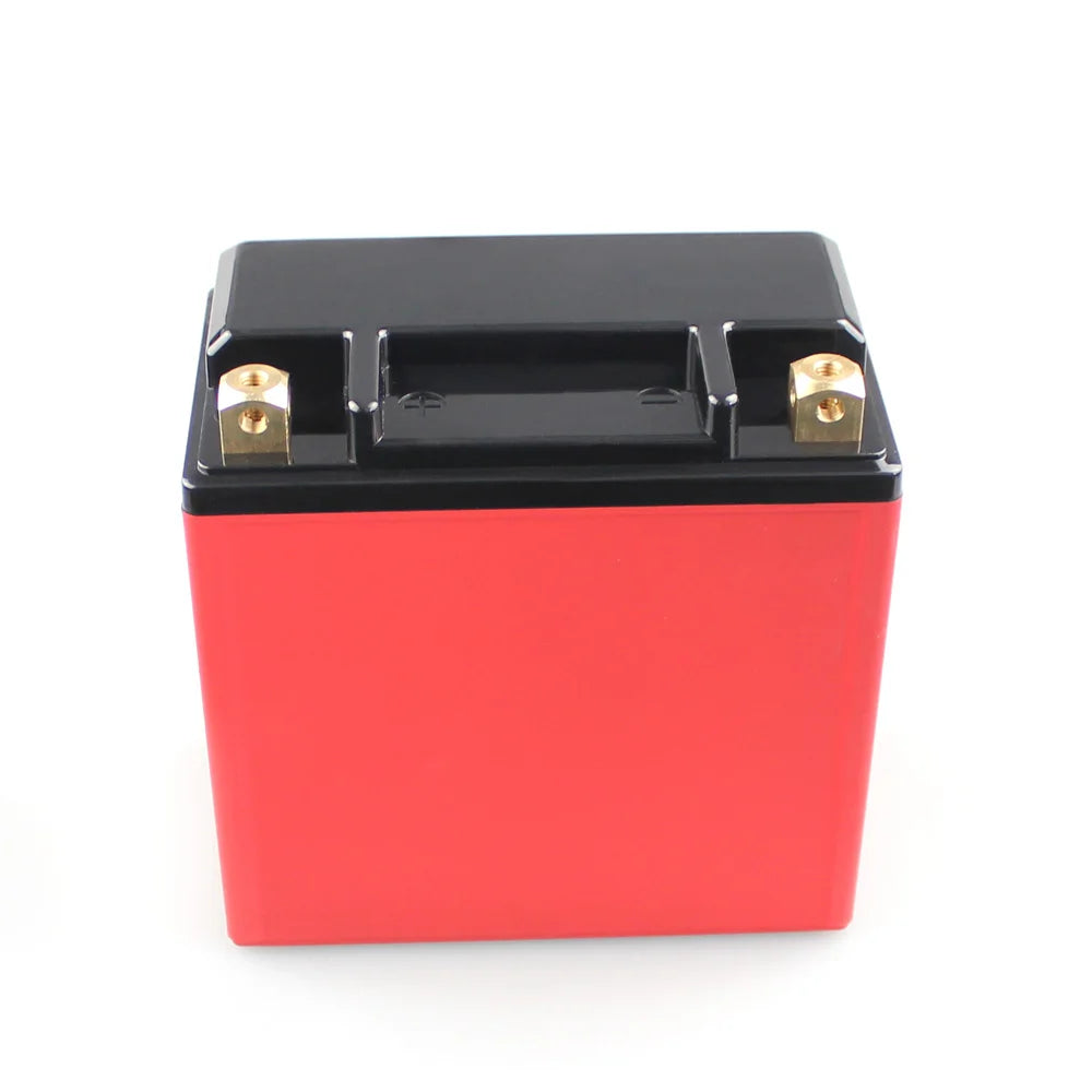 12.8V 15Ah LiFePO4 Lithium-Ion Battery Pack-CCA460 Motorcycle Starting Battery Long Service Life IP67 Protection 2-Year Warranty