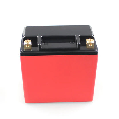 12.8V 15Ah LiFePO4 Lithium-Ion Battery Pack-CCA460 Motorcycle Starting Battery Long Service Life IP67 Protection 2-Year Warranty