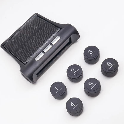 6 Wheel Tpms Suitable for Truck Trailer Tire Pressure Monitoring Wireless Data Transmission Tire Pressure Monitoring