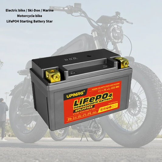 12V 6Ah 350 CCA 9B-4 Lithium Ion Batteries Pack and Bms for Trending Bicycle and Electric Bike