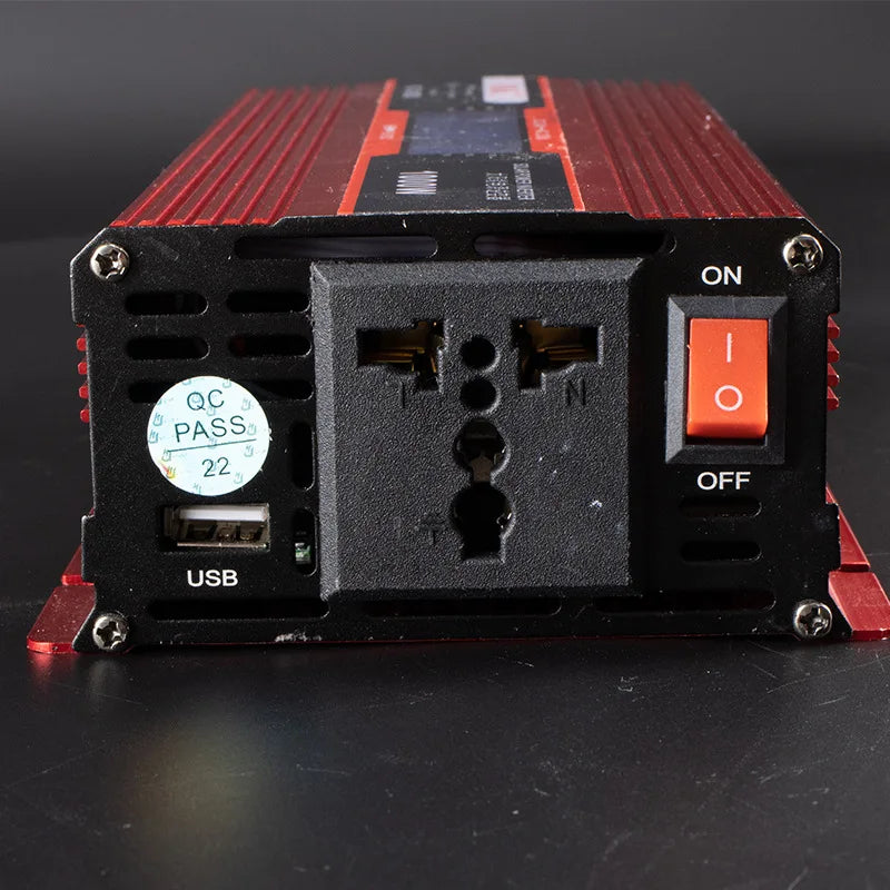 500W 1000W 2000w 3000w Pure Sine Wave Power Inverter DC 12V 24V 48V to AC 100V 110V 120V 220V 230 240V Frequency Converter