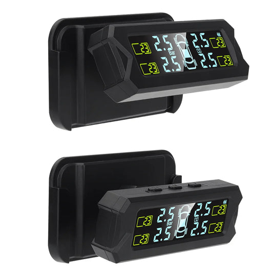External Sensors Tire Pressure Monitoring TPMS High-precision Solar External Sticker Windshield Tire Pressure Detection Sensor