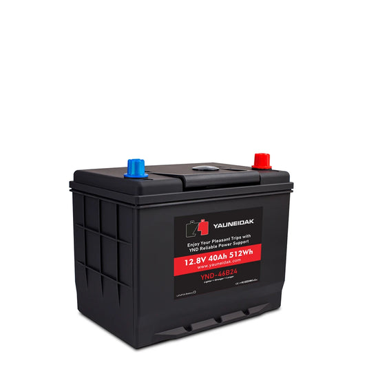 High Quality 12.8V 40Ah Lifepo4 Car Starter Battery Pack Energy Storage Lithium Ion Car Battery