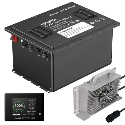 EU Stock 36V 100Ah 3600W Portable Power Stations Lifepo4 Battery Rack-Mounted Lithium Ion Wireless Charging for Solar Panel