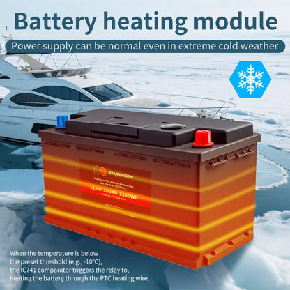 12V LiFePO4 Deep Cycle Lithium Battery Pack with BMS 4000+ 24v 100ah 200ah 300ah 100ah+ Capacity