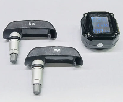 Motorcycle Tire Pressure Monitor Wireless Tire Pressure Digital Display External Motorcycle Built-in Tire Pressure Detector