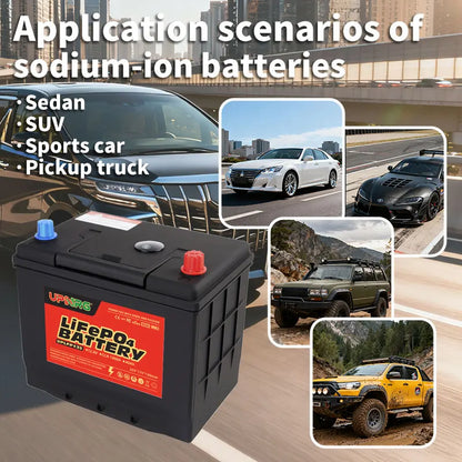 High-quality #35 12V 40Ah Solid State LiFePO4 Car Battery Power Pack Built-in Smart BMS 4000 Cycles for EV UPS Scooter Motos