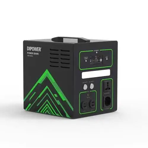 Portable 2000W Solar Power System with Lithium Battery Jump Starter Remote Control RV Port for Home & Outdoor Activities