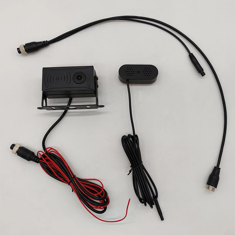 11Ghz radar Ai Camera Truck Waterproof Blind Spot Monitoring Truck Anti-collision Visual Reversing radar Image