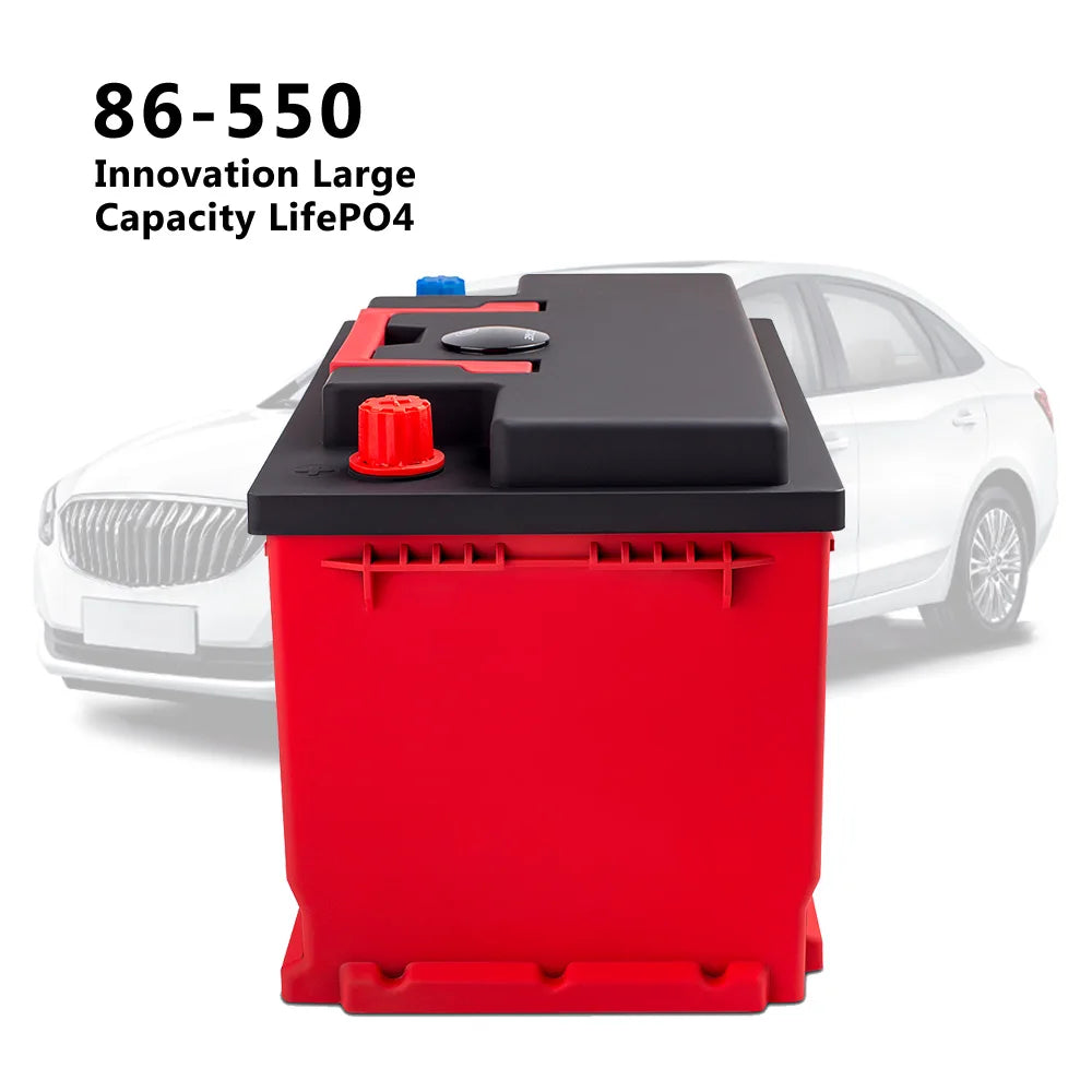 L2-400 Long Life 10 Years Innovation LifePO4 Lithium Iron Phosphate Car Battery 40AH 12.8V High Rate Pouch Cell CCA1000