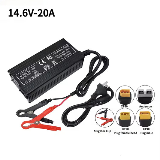 14.6 20A Lithium Battery Charger Power Supply for Portable Power Station