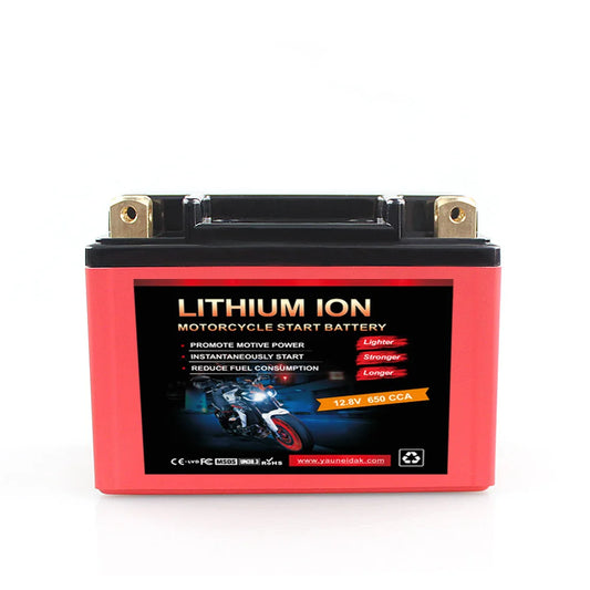 LFP12S 12V Deep Cycle Rechargeable Harley Motorcycle Battery 8 Ah Lithium Iron CCA450 Lifepo4 Lithium Ion Pack for High