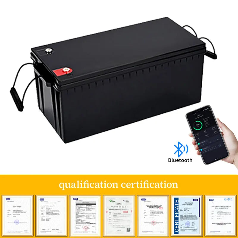 12.8V 110Ah/140Ah/150Ah/160Ah Solid State Battery for Electric Truck Start Parking Air Conditioning & RV 1500CCA IP67 Protection