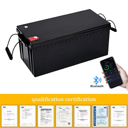 12.8V 110Ah/140Ah/150Ah/160Ah Solid State Battery for Electric Truck Start Parking Air Conditioning & RV 1500CCA IP67 Protection