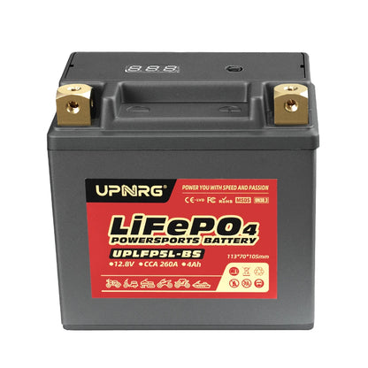New Arrival LFP4L-BS 12.8v 3Ah CCA200 Motorcycle Lithium Ion Battery Pack Lifepo4 New Generation LiFePO4 Technology