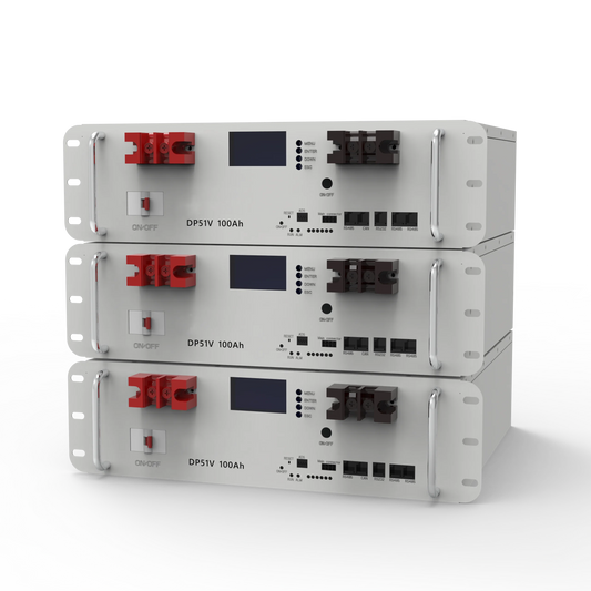 Rack-Mounted Home Energy Storage Battery System 51.2V 100AH to 300AH Split Type Unlimited Expansion RS485 CAN Communication Port