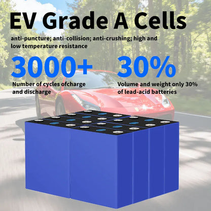 12.8V 40Ah-300Ah Lifepo4 Start-stop Solid State Lithium Battery 1000CCA 6000-Cycle for RV Boat Car Truck