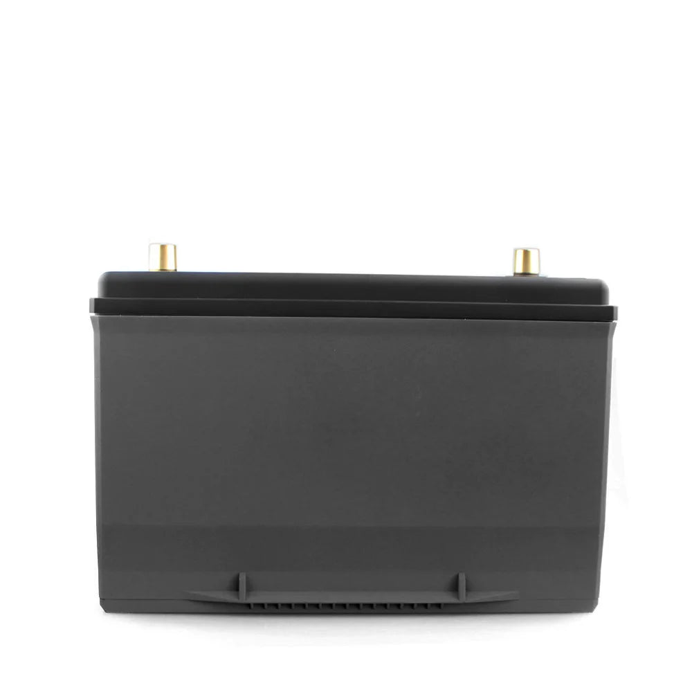 95D31L/R 1300CCA Dual Purpose 100Ah 12.8V Lithium Ion Battery Pack for RV/Solar System/Yacht/Golf Carts Storage Car 100%