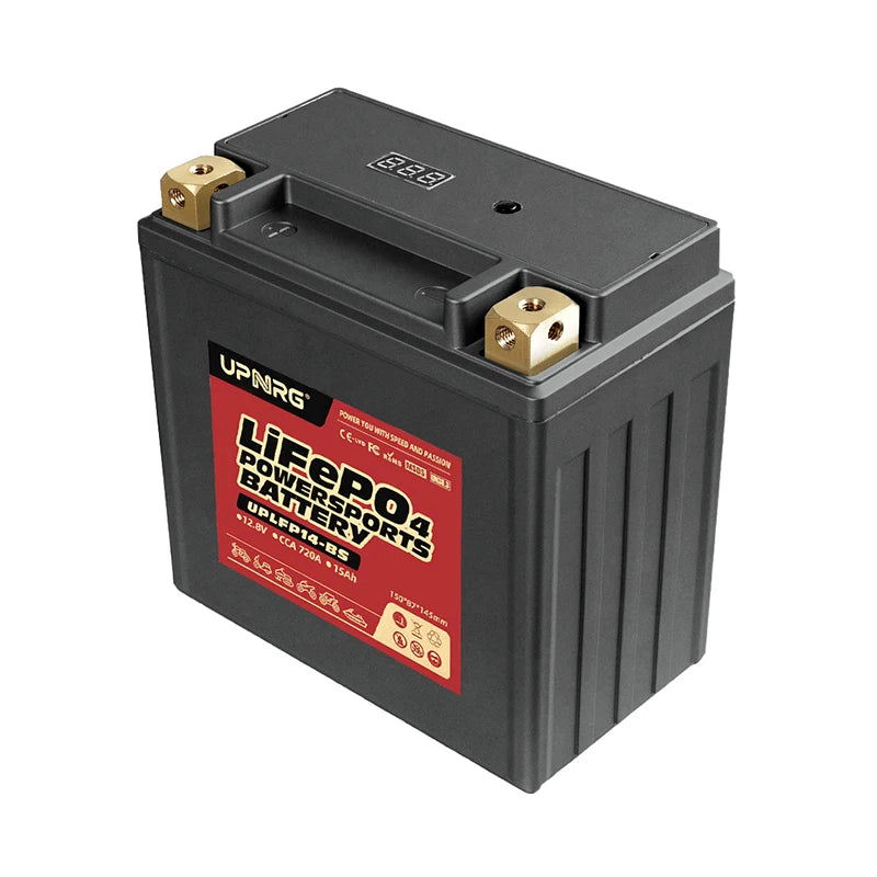 Factory-Replacement 12.8V 15Ah LiFePO4 Lithium Ion Motorcycles Battery Pack for Electric Bicycle and Tuk-Tuk