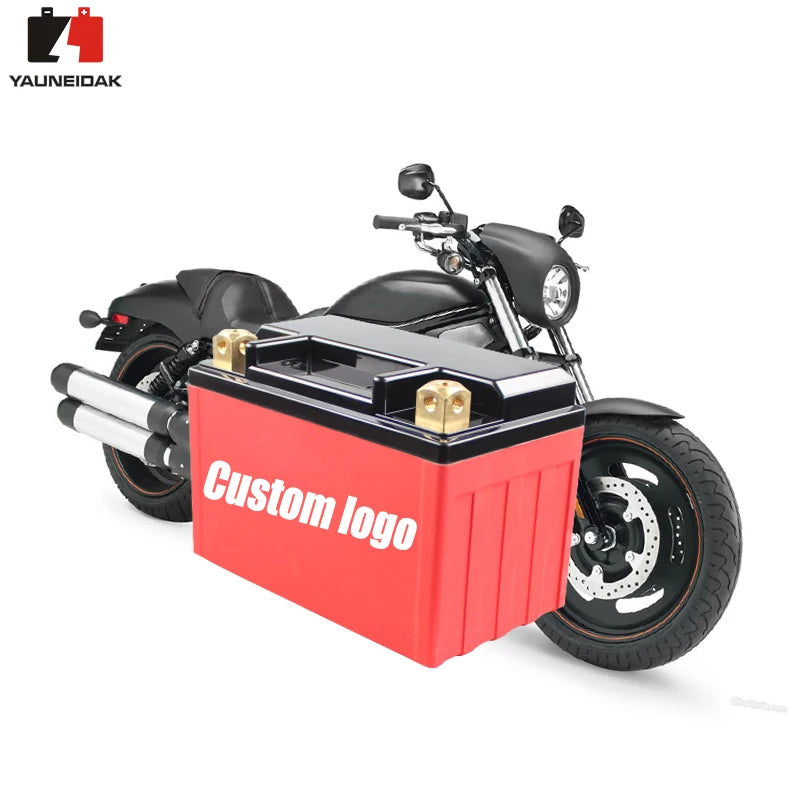 New Product Lithium Long Cycle Life 260cca 12v 4ah Motorcycle Start Battery Box for Motorbike Starter Battery