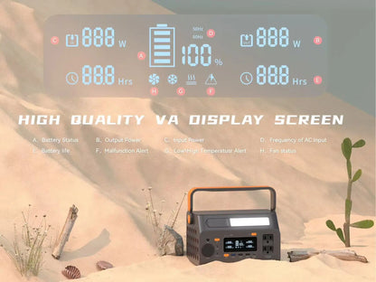 300W 500W 800W 1200W 2000W 2400W 3600W Portable Power Station With UPS and Solar Energy Systems Portable Power Generator