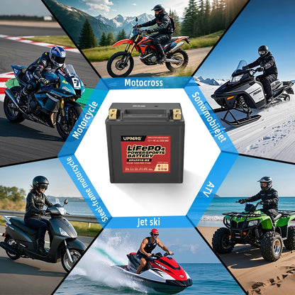 Factory-Replacement 12.8V 15Ah LiFePO4 Lithium Ion Motorcycles Battery Pack for Electric Bicycle and Tuk-Tuk