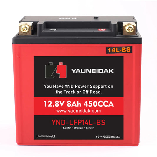 Hot Sales OEM 12V 8AH Lithium Ion Start Battery Custom Motorcycles LFP Batteries Pack