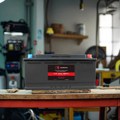 Wholesale 12v 12.8v LiFePO4 Hybrid Car Batteries 90/100/102Ah 1800CCA Model L110-20 for Aqua