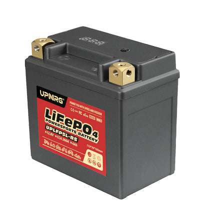 High Performance LFP5L-BS 12.8V 4Ah CCA220 Motorcycle Lithium Battery High Rate Pouch Cell 3000 Cycles 20C Discharge