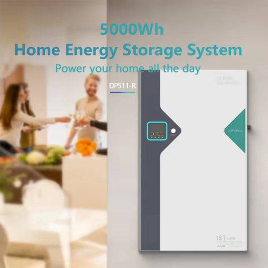 51.2v 48v 100ah Lifepo4 Solar Hybrid Inverter All in One 5kw Energy Storage PCS with Battery Bms for Lithium Ion Battery Pack