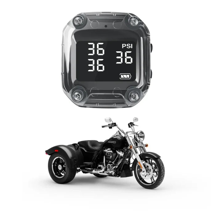M3-C-WI 2 External Mini Sensors  Motorcycle Wireless Tire Pressure Monitoring System TPMS