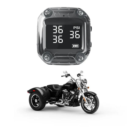 M3-C-WI 2 External Mini Sensors  Motorcycle Wireless Tire Pressure Monitoring System TPMS