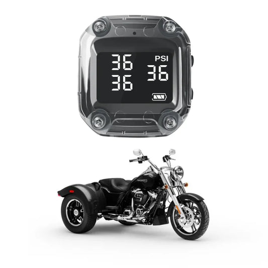 M3-C-WI 2 External Mini Sensors  Motorcycle Wireless Tire Pressure Monitoring System TPMS