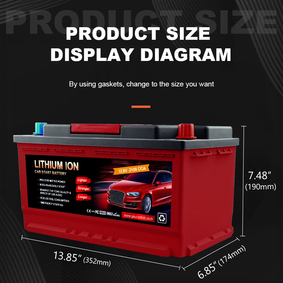 UPNRG LFP9-BS Best Seller 530CCA Powersport Starting Lithium Battery for TV Motorcycle Scooter Snowmobile UTV