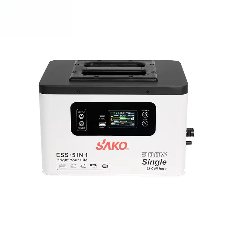 1000W Portable Power Station Backup Camping Solar Generator Lifepo4 Battery Pure Sine Wave Inverter Power Source MPPT